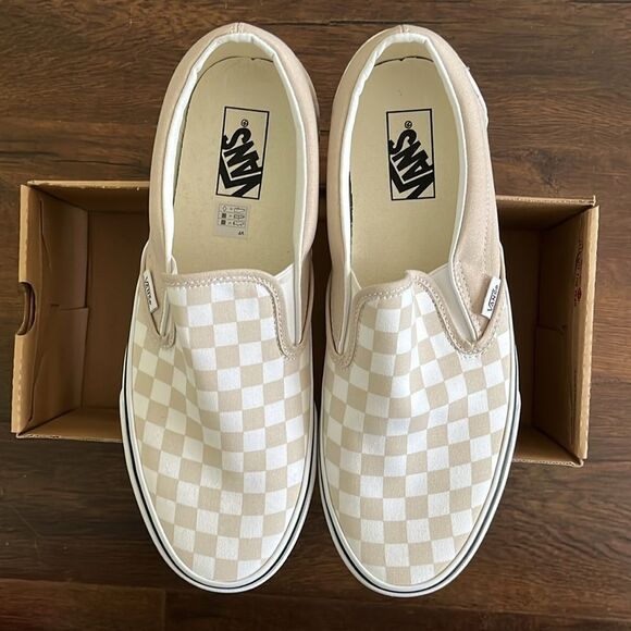 Other - vans classic slip on color theroy checkboard men size 10.5